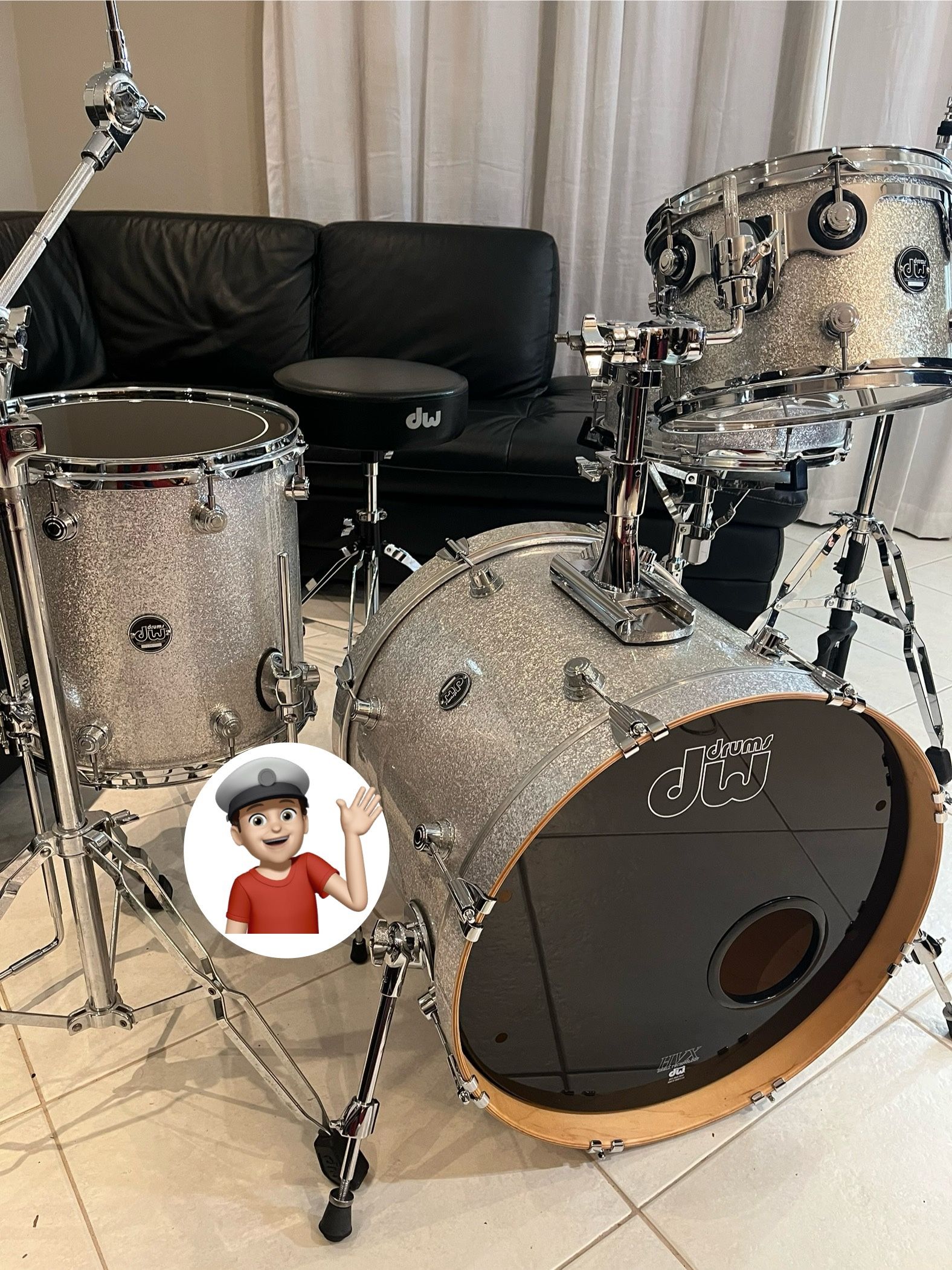 🔥 DW Drum Set “Performance Series “ MINT