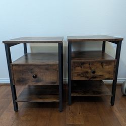 End Tables & Wall Shelves