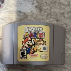 Paper Mario For Nintendo 64 N64