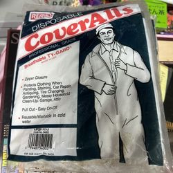 COVERALLS BREATHABLE TY GARD - LARGE - NEW -$ 10 