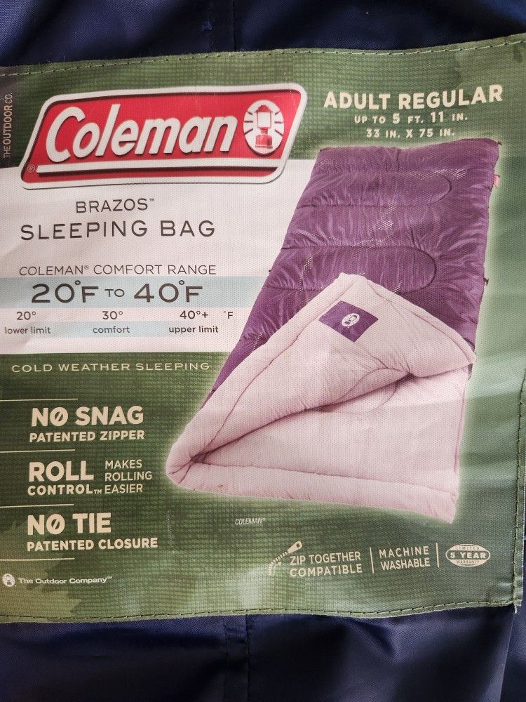 Coleman Brazos Sleeping Bag