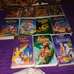 DISNEY VCR MOVIES 