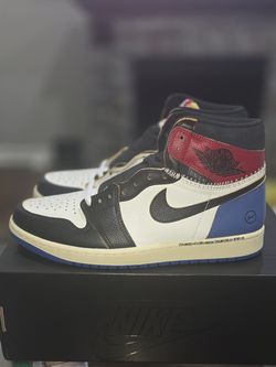 Nike Air Jordan 1 Retro High OG SP Fragment x Union LA Varsity Red Sport Royal