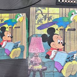 1980s Mickey Mouse puzzle 