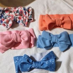 9 Baby Girl Head Bands