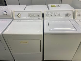 Kenmore washer and dryer set with warranty