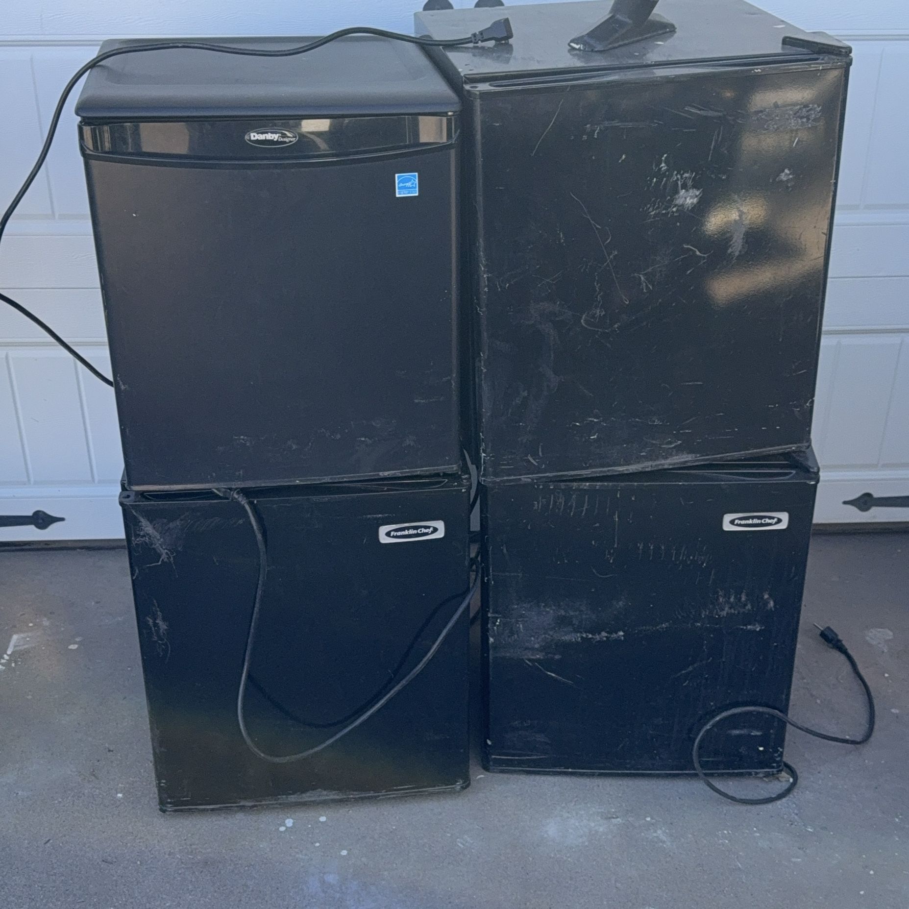 Black Mini Refrigerators