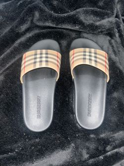 Burberry slides