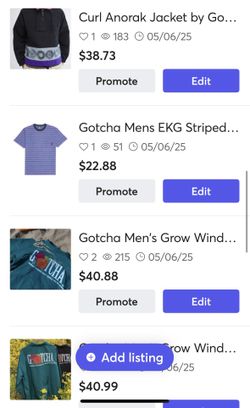 New Gotcha Mens Clothing