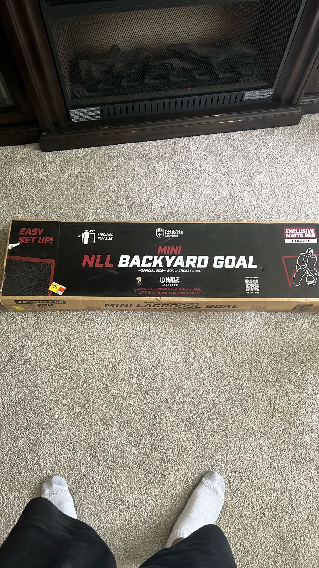 NLL Wolf Mini Lacrosse Goal