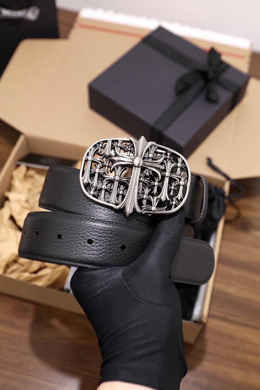 Chrome Hearts Men’s Belt With Box 2026 New