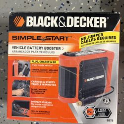 Black & Decker 12V Simple Start Vehicle Battery Booster