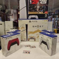 PS5 Disc Ghost Edition Bundle Brand new-On Payments With Just $10 Down 