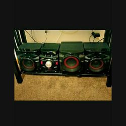 Red and black Stero must pickup 