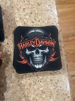 Harley Davidson ceramic or foam coaster