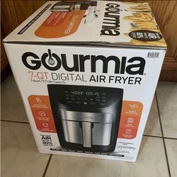 Gourmia 8-Quart Digital Air Fryer with Window & Light