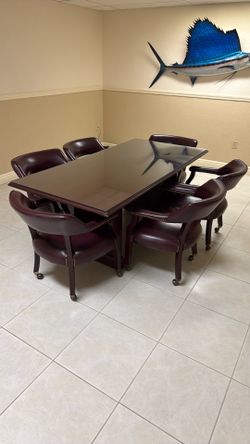Conference Room Table & Chairs