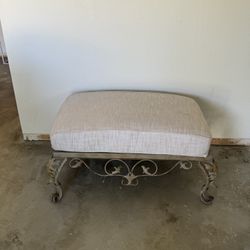 Outdoor Patio Ottoman 34 X 32 X 20” High 