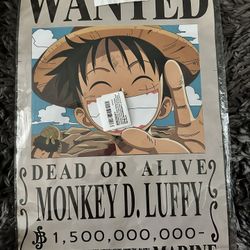 Original One Piece Anime Poster