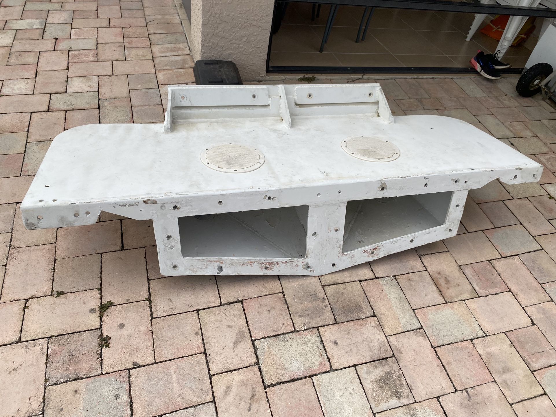 Aluminum Twin Outboard Bracket