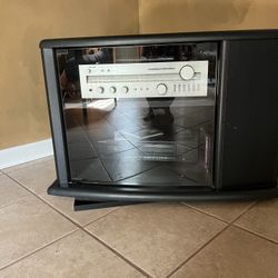 TV Stand  w/ Storage (swivel base)
