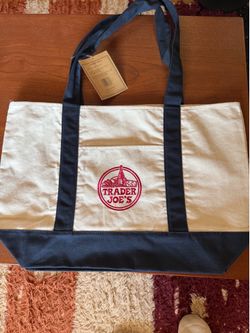 Trader Joe’s Large Blue tote bag