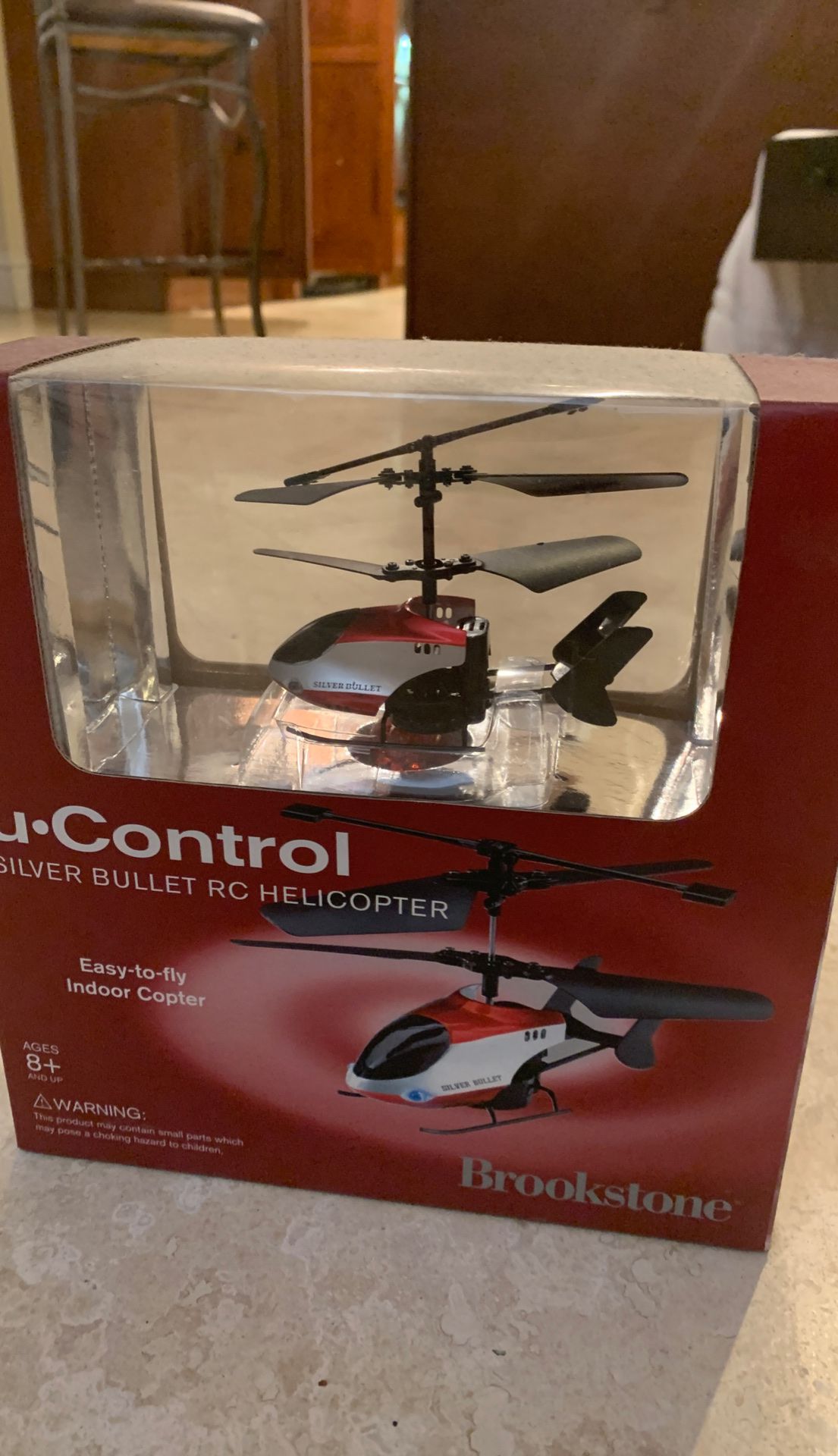 RC Helicopter for kids .. New In box .. Brookstone