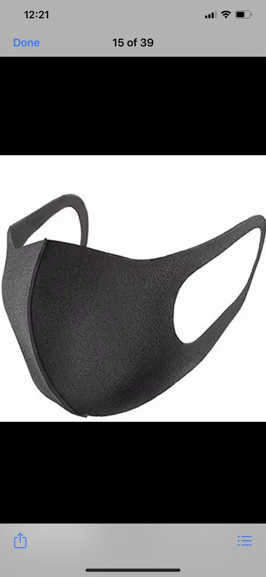 Face Mask Anti Dust Cotton Mouth Protective Unisex Face Mask Men/Women