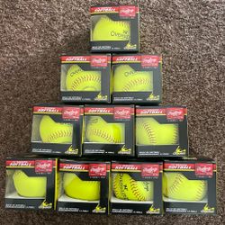Rawlings 14” softballs