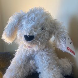 Gund Designer Pups 10" Karina the Labradoodle Plush Dog Stuffed Animal