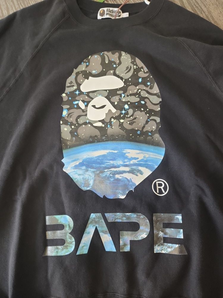 BAPE Space CREWNECK