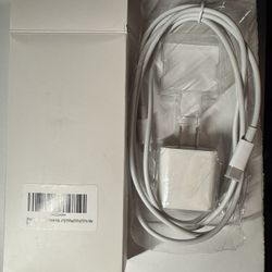 Fast Charger And 6 Feet Line 