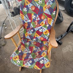 Wood Rocking Chair