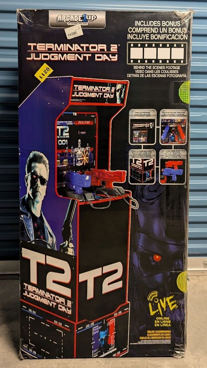 T2 terminator 2 Arcade 1up NEW In Box OOP RARE
