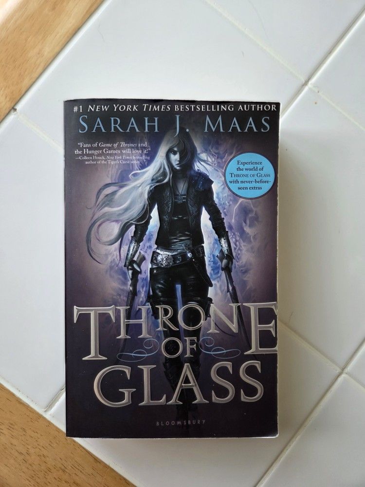 Original Cover THRONE OF GLASS Sarah J Mass