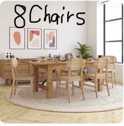 NEW IN BOX SELLING 8 dining chairs 🪑