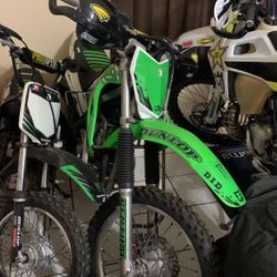 2012 140 Kawasaki Dirt  Bike