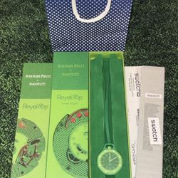 Ap x Swatch Green Eight