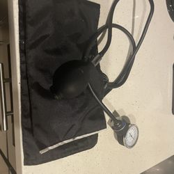 Blood pressure monitor/ Mckesson  stethoscope