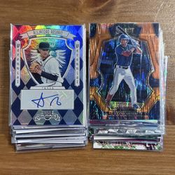 Texas Rangers Baseball Card Collection. 