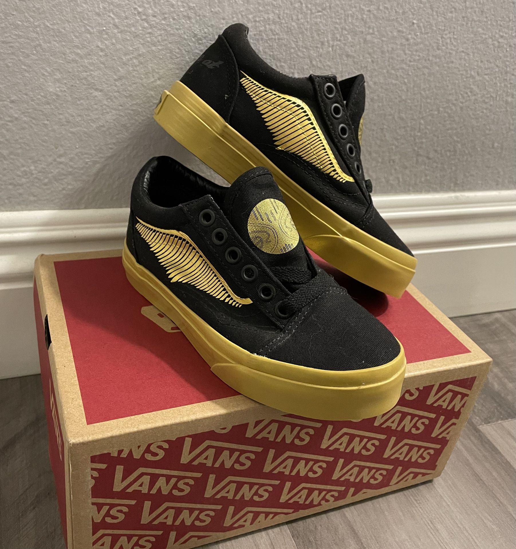 Vans Kids Harry Potter Golden Snitch Shoes