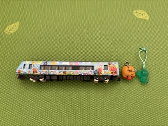 Vintage Anpanman 8.5” Metal Train, Purchased in Japan + Free Anpanman Keychain & Hair Accessory, Japanese Anime Anpanman, Excellent Condition
