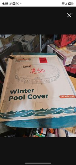 Winter pool cover for 18 feet above ground pool