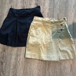 Santa Rosa Academy Uniform Skorts Size 10