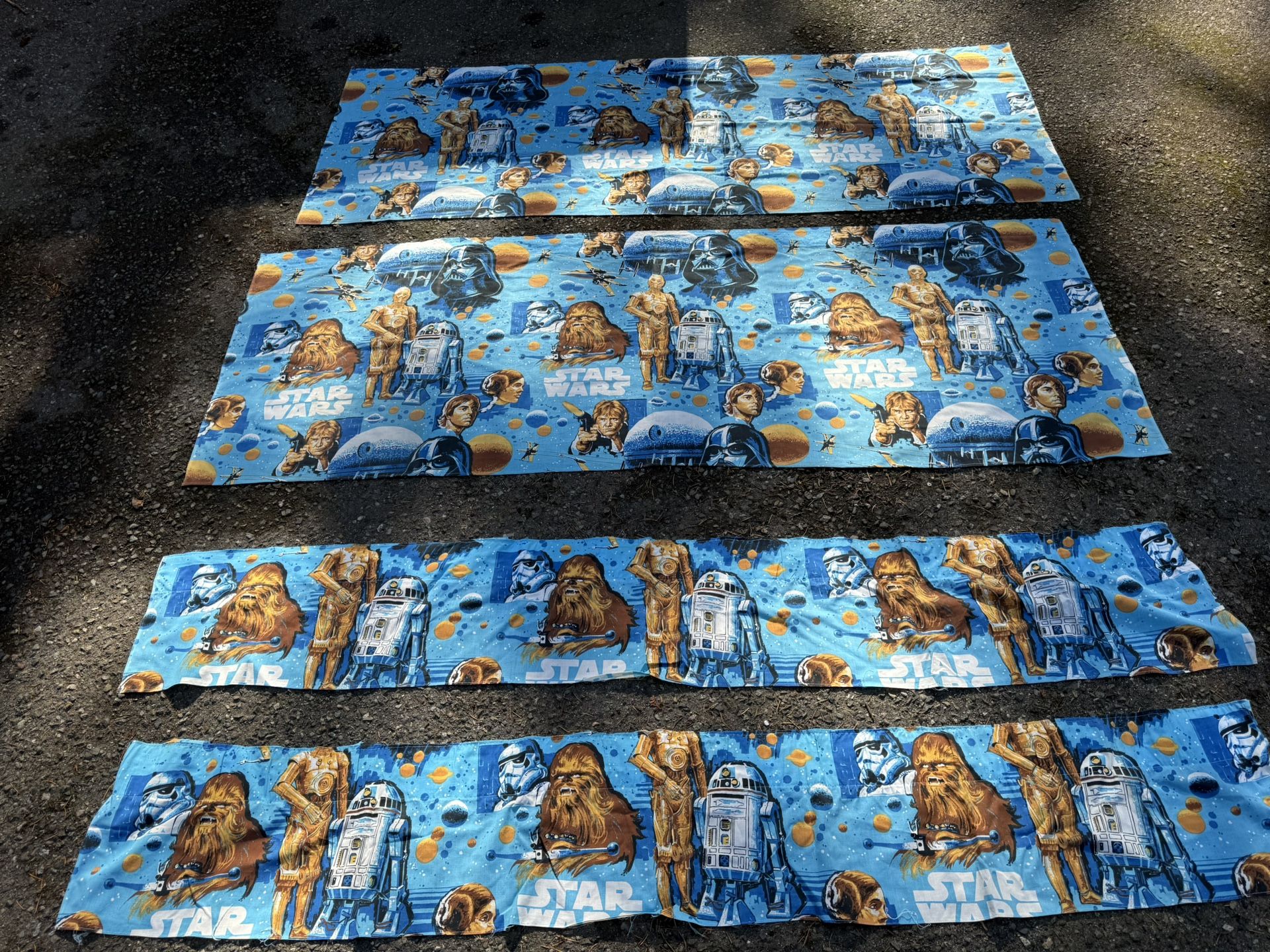 Vintage Star Wars sheets