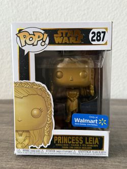 Star Wars: Princess Leia - Gold X FunkoPops