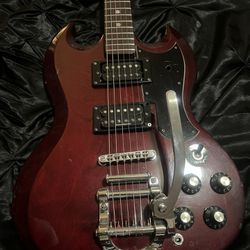 1970s Aria SG MIJ Vintage Electric Guitar Gibson