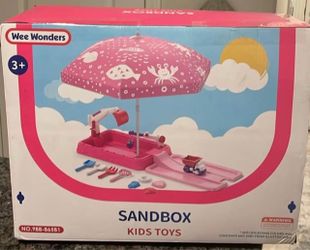 Sand box kids toy
