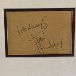 Authentic Jimi Hendrix Autograph 