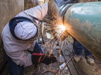 LINCOLN ELECTRIC JETWELD LH-70 50LB. 5/32" 14" WELDING RODS